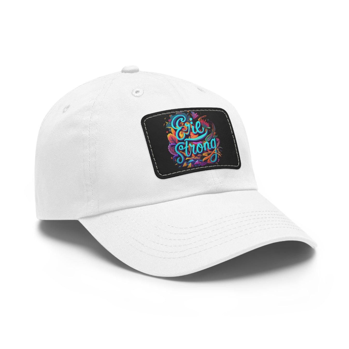 Erie Design Quality Leather Patch Custom Hat