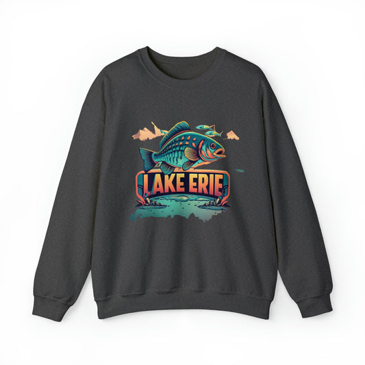 Personalized Lake Erie Crewneck Sweatshirt - Custom Erie Apparel