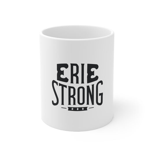 Erie Strong 11oz Ceramic Mug - Durable, Collectible Gift