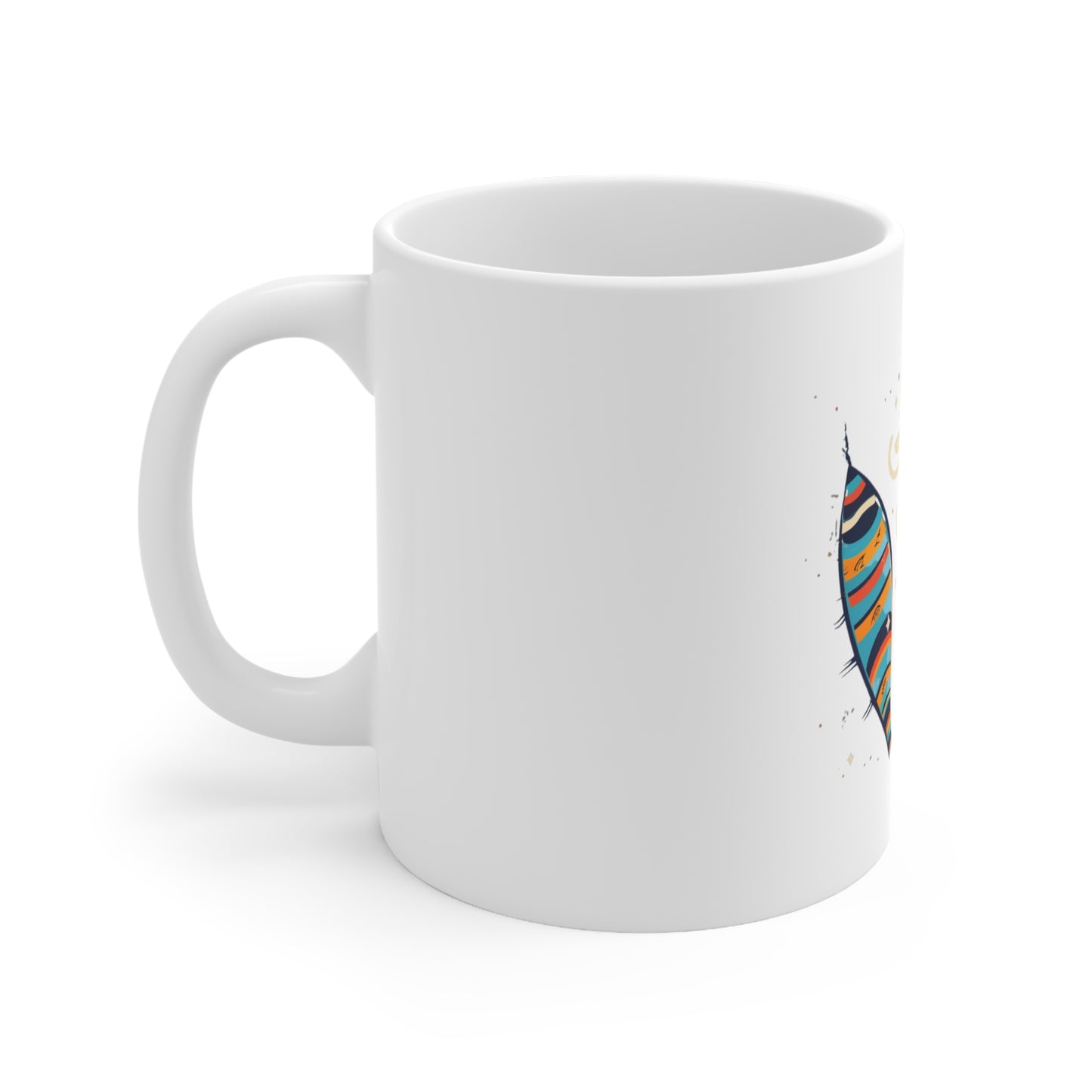 Lake Erie Design 11oz Ceramic Mug - Dishwasher Safe Gift