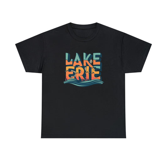 Lake Erie Custom Design T-Shirt - Ohio Pride Souvenir