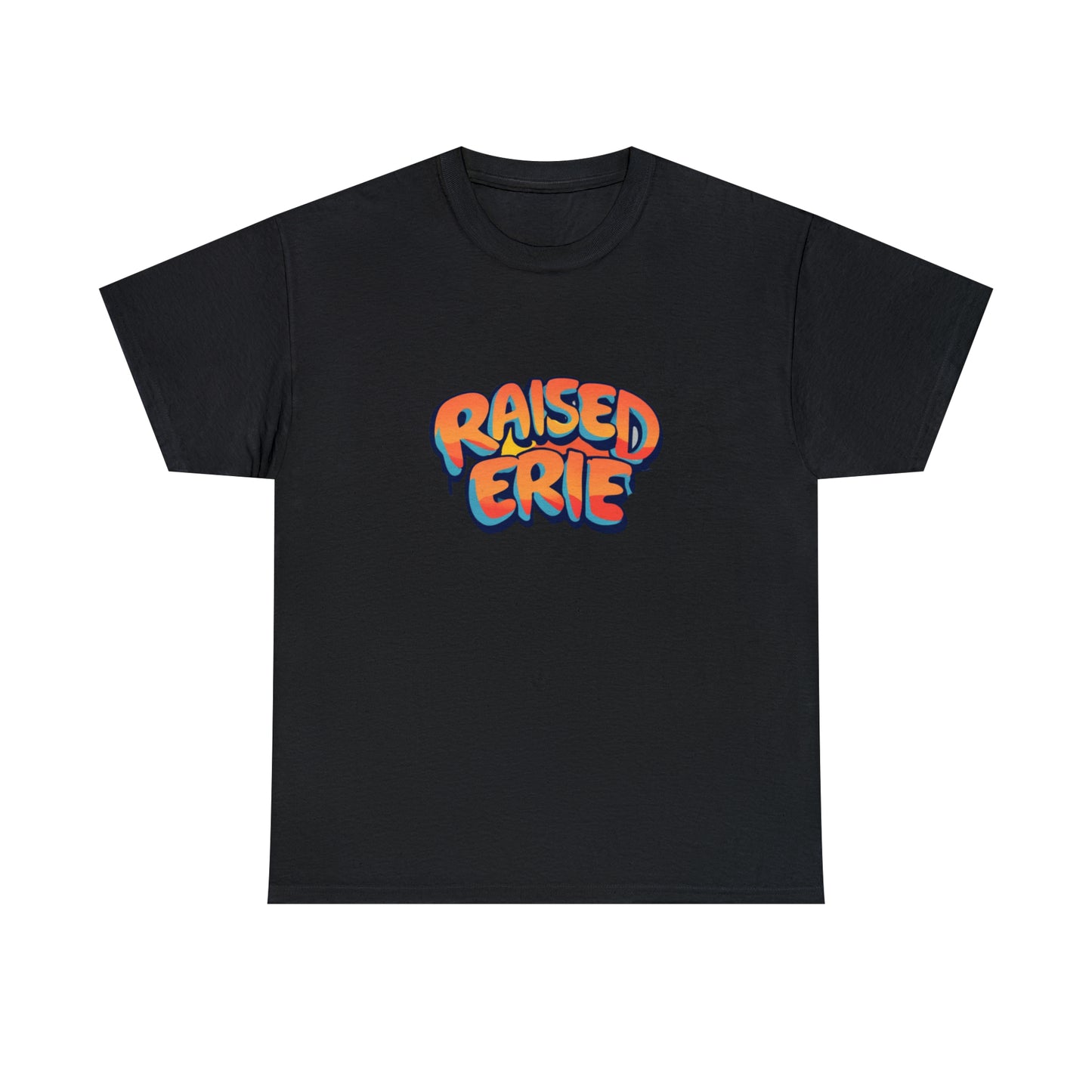 Erie Unisex Heavy Cotton Tee - Custom Graphic Streetwear