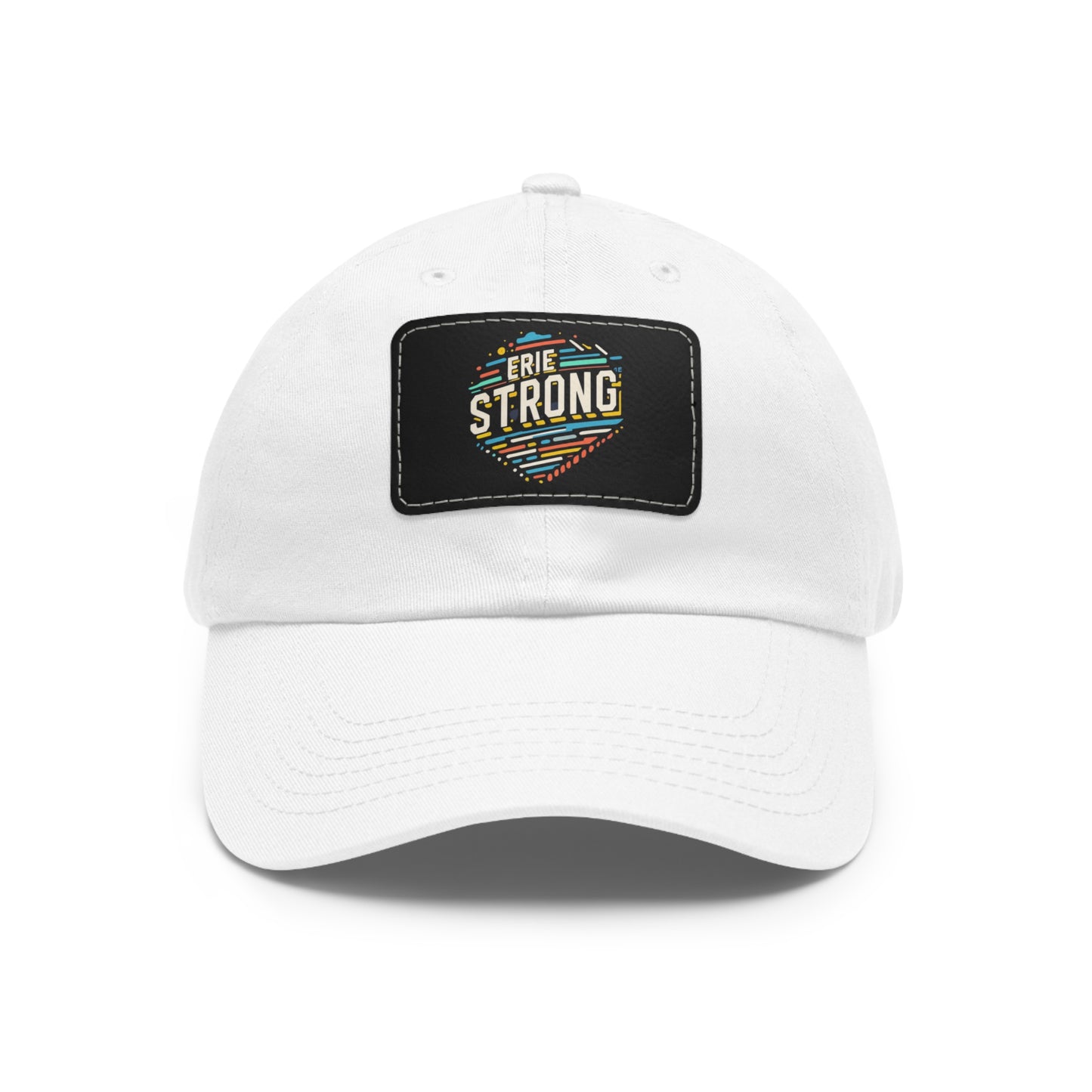 "Erie Strong Premium Quality Cap with Custom Leather Patch"