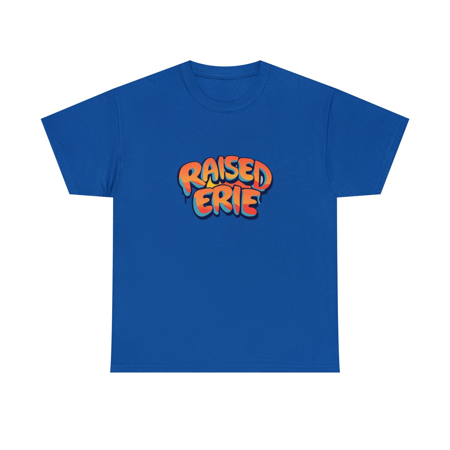 Erie Unisex Heavy Cotton Tee - Custom Graphic Streetwear
