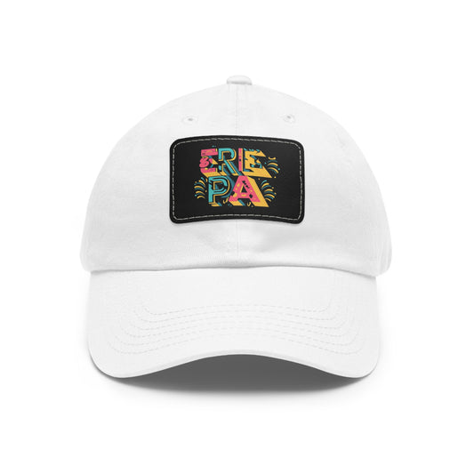 "High-Quality Erie PA Custom Leather Patch Hat"